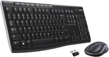 Logitech Logitech MK270 brezžični set tipkovnice in miške