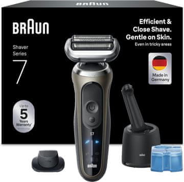 BRAUN Braun Series 7 električni brivnik, zlati, 72-C7200cc