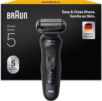 BRAUN Braun Series 5 električni brivnik, črn, 52-N1000si