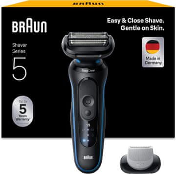 BRAUN Braun Series 5 električni brivnik, 52-B1600s, modra
