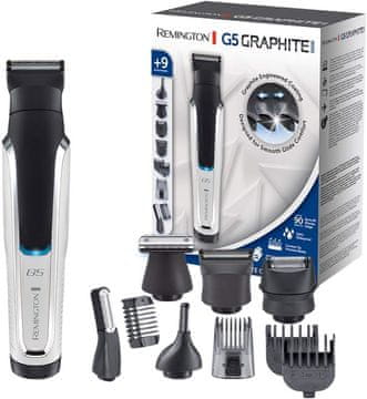 Remington Remington Lithium G5 Multi-brivnik, črn, s 9 nastavki