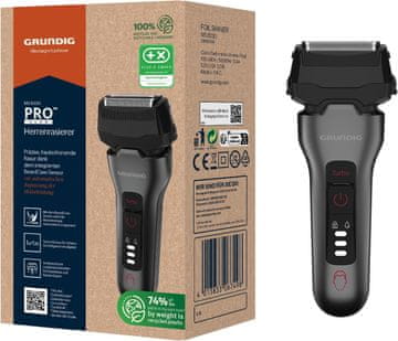 Grundig Grundig MS 8330 moški brivnik, 60 min delovanja, BeardCare senzor