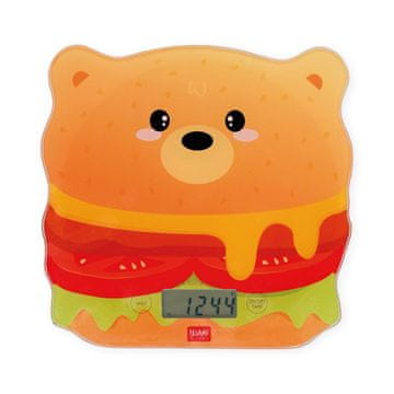 Legami LEGAMI Hamburger digitalna kuhinjska tehtnica - max. 5 kg, Touch tipke