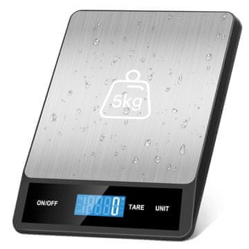 slomart Zivacate 15kg digitalna kuhinjska tehtnica, 1g natančnost
