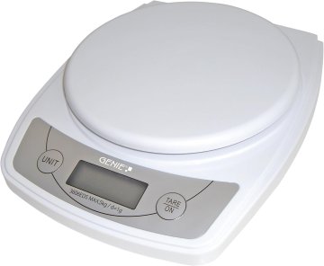 Genie Genie 3606 EDS kuhinjska tehtnica, 5kg, 1g natančnost, LCD, Tara