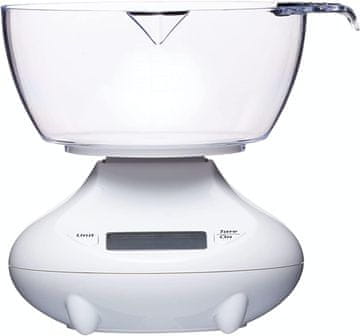 Kitchen Craft KITCHENCRAFT Mini digitalna kuhinjska tehtnica - bela