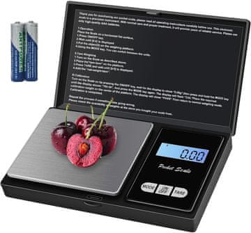 slomart elzle Digitalna kuhinjska tehtnica, 500g/0.01g, LCD