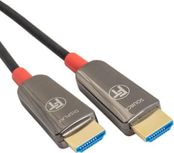 slomart FeinTech 8K HDMI Fiber optični kabel, 15m, 4K 120Hz, 48Gbps, za PS5, Xbox