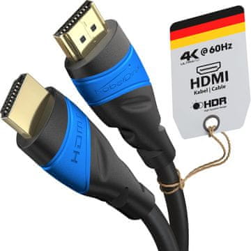 slomart KABELDIREKT 4K HDMI kabel, 10m, s Flexcore tehnologijo