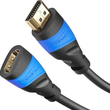slomart KabelDirekt 4K HDMI podaljšek 5m - vtič na vtičnico, za PS5