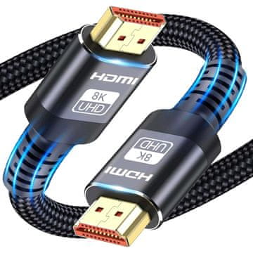 slomart ATETEO 8K HDMI 2.1 kabel (več dolžin) - 48Gbps