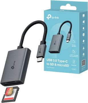 TPLINK TP-Link UA430C USB-C čitalnik kartic SD/microSD