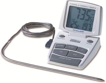 TFA TFA Dostmann Digitalni termometer za pečenke 14.1500, meritev temperature živil, z alarmom