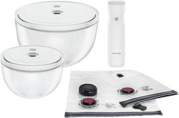 Fresh ZWILLING Fresh & Save Bowls vakuum set, 9-delni, steklene sklede