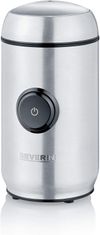 Severin SEVERIN Mlinček za kavo in začimbe, inox, nastavljiv mletje