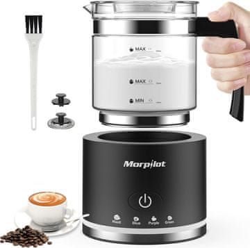slomart Morpilot - 4-v-1 električni aparat za penjenje mleka, 600W, 130-500ml