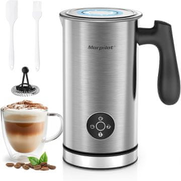 slomart Morpilot - 4-v-1 električni aparat za penjenje mleka, 300ml