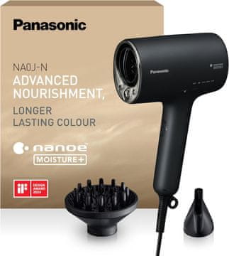 Panasonic Panasonic EH-NA0J-N825 sušilnik las z nanoe MOISTURE+ & Mineral, nagrajen z If Design Award