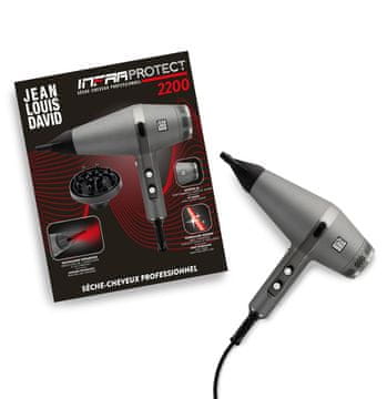 Louis JEAN LOUIS DAVID INFRAPROTECT sušilec za lase - 2200W, Infrardeča tehnologija, hitro sušenje