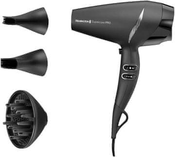 Remington Remington sušilnik las Profi Ionen SupercarePro, 2200W, 130km/h