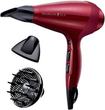 Remington Remington sušilnik las Profi Ionen Silk, 2400W, 140km/h, ionski, keramični, s proteinom svile