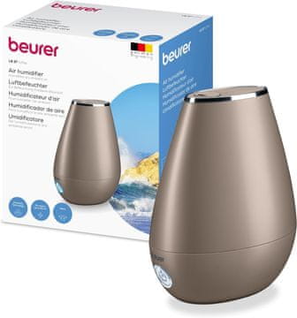 Beurer Beurer LB 37 - Ultrazvočni vlažilnik zraka z aroma difuzorjem, tih nočni način