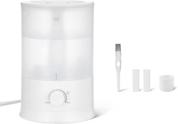 Amazon Amazon Basics 3L vlažilnik zraka za spalnico, Top Fill, z difuzorjem olj