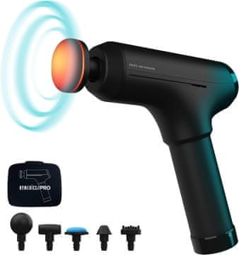 Homedics HoMedics Pro Physio masažna pištola za globinsko masažo, ogrevan nastavek