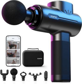 slomart RENPHO masažna pištola z Bluetooth in App - za sprostitev mišic