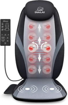 slomart Snailax Shiatsu masažna podloga za sjedalo z ogrevanjem