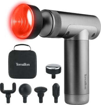 Terraillon TERRAILLON MUSCLE MASSAGER masažna pištola, 3 hitrosti (1800-3200 RPM)
