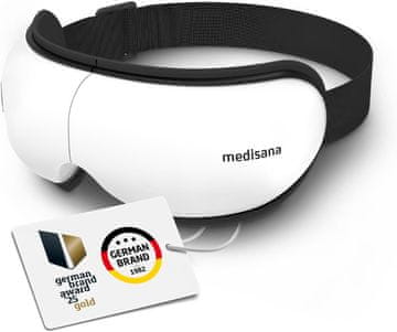 Medisana medisana EM 100 masažer za oči z vibracijami, toploto, glasbo