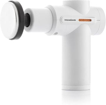 InnovaGoods InnovaGoods Masažer z gretjem/hlajenjem - LCD, 6 glav, bel/črn