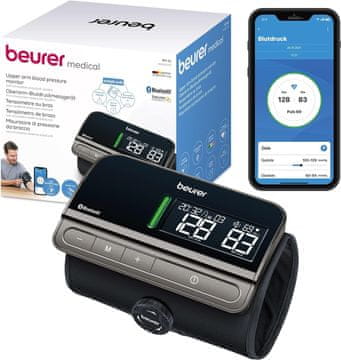 Beurer Beurer BM 81 easyLock - Merilnik krvnega tlaka na nadlaket brez kabla