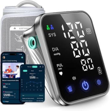 slomart Runstar merilnik krvnega tlaka na nadlaket z velikim LED zaslonom