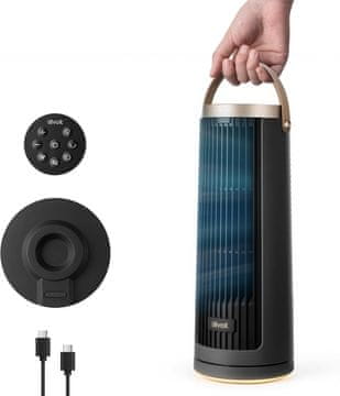 Levoit Levoit Windi Mini Pro Akumulatorski namizni ventilator (20dB)