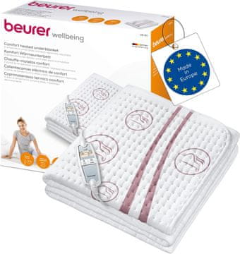 Beurer Beurer UB 90 Komfort električna podloga za posteljo, 2 Coni