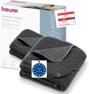 Beurer Beurer HD 65 lahka grelna odeja, mehka