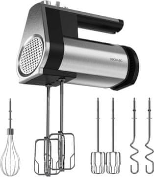 Cecotec Ročni mešalnik Cecotec PowerTwist 500 Full Steel, 500W, 5 stopenj + turbo