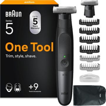 BRAUN Braun Series XT5 XT5270 Električni brivnik/trimer za moške, siv
