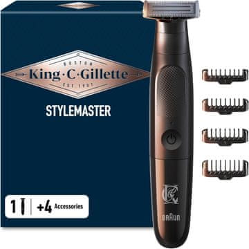 C+ King C. Gillette Style Master - Brivnik za brado za moške