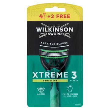 Wilkinson Sword Wilkinson Sword Xtreme 3 Sensitive jednokratni brijač, 6 kom