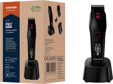 Grundig GRUNDIG MGK 9030 ProClub Multi-Trimer Set, BeardCare Sensor, Wet & Dry