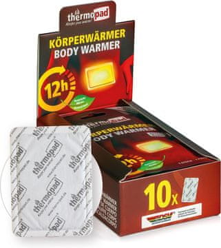 Thermopad THERMOPAD nalepke za toploto, 12h gretje za hrbet (5/10/30 kos)