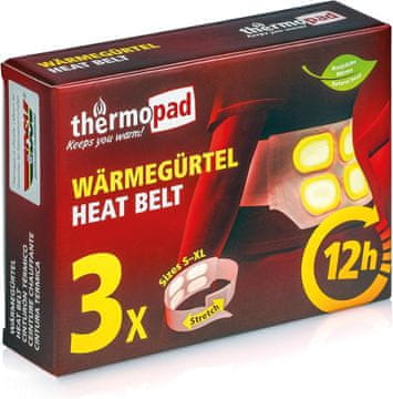 Thermopad THERMOPAD grelni pas za hrbet, 12h udobja (3/10 kos)