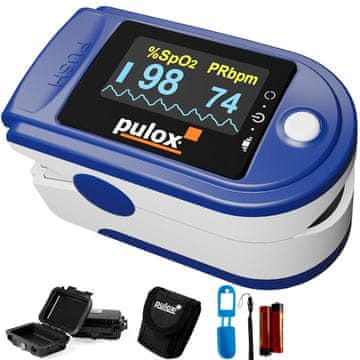 slomart PULOX PO-200 Merilnik kisika v krvi in pulza - modri