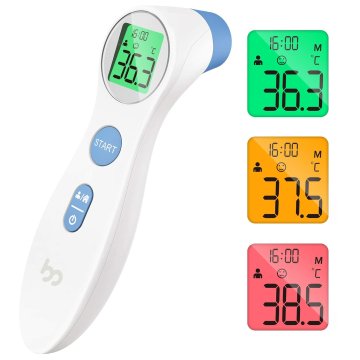 slomart Femometer Brezkontaktni Infrardeči Termometer za Merjenje Telesne Temperature