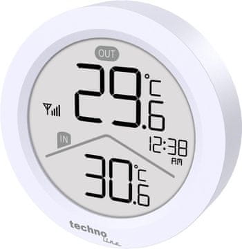 Technoline Technoline WS 9168 Brezžični termometer z zunanjim senzorjem, ura