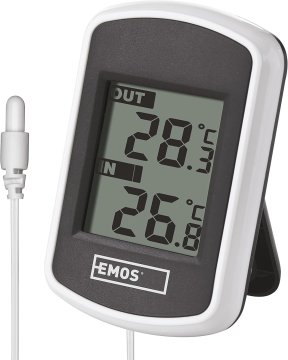 Emos EMOS Digitalni Termometer z zunanjim tipalom