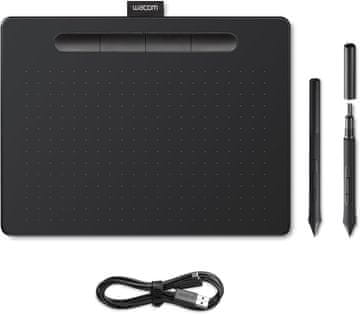 Wacom Wacom Intuos M grafična tablica, brezžična, s peresom 4K